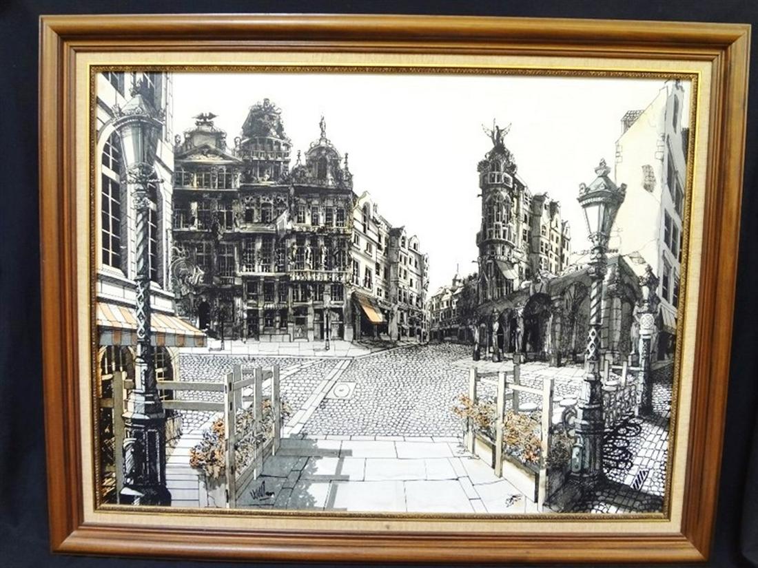 Original Acrylic on Canvas New Orleans Street Artist (1 of 2)