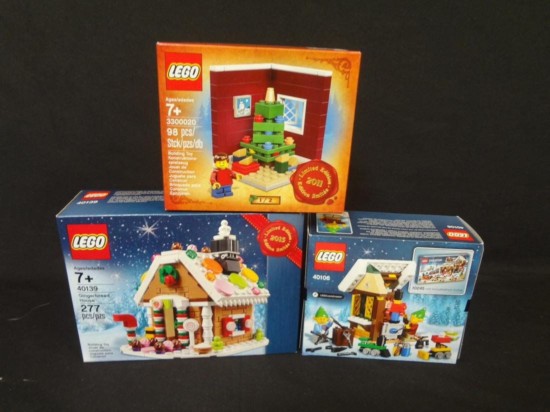 (3) LEGO Unopened Sets: 3300020, 40106, 40139 (1 of 4)