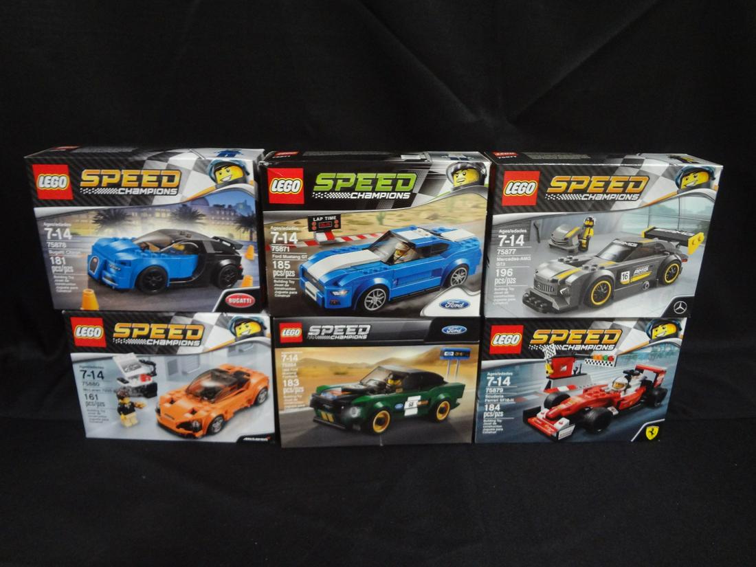 (6) Unopened LEGO Speed Champions (1 of 7)