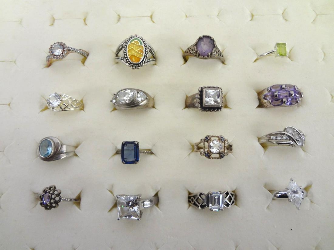 (16) Sterling Silver Rings (1 of 5)