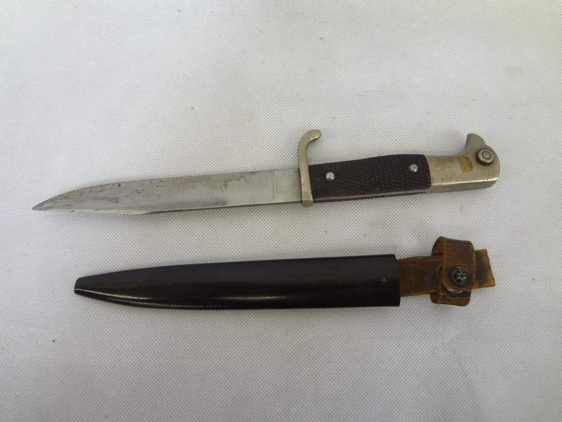 World War II German Fighting Knife With Sheath (1 of 4)