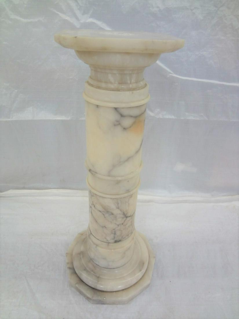 Marble Plant Pedestal (1 of 4)