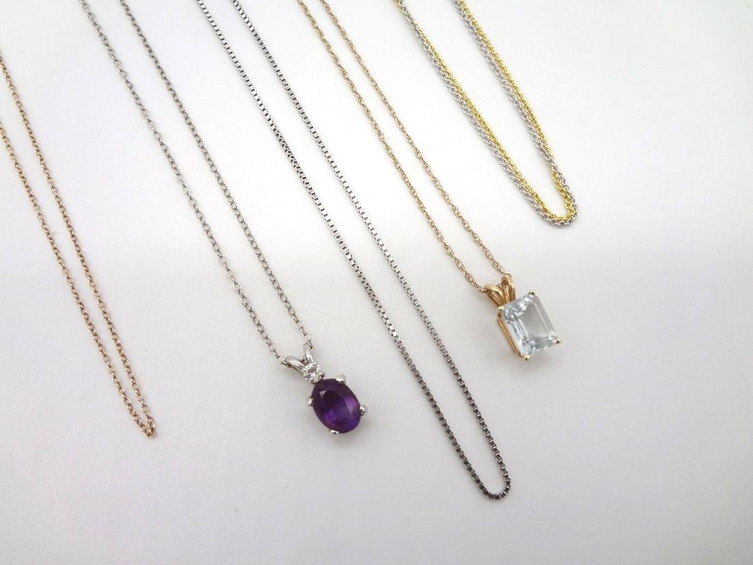Group of 14k Gold Necklaces (1 of 3)