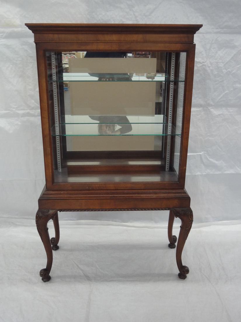 Georgian Style Mahogany Curio Cabinet (1 of 4)