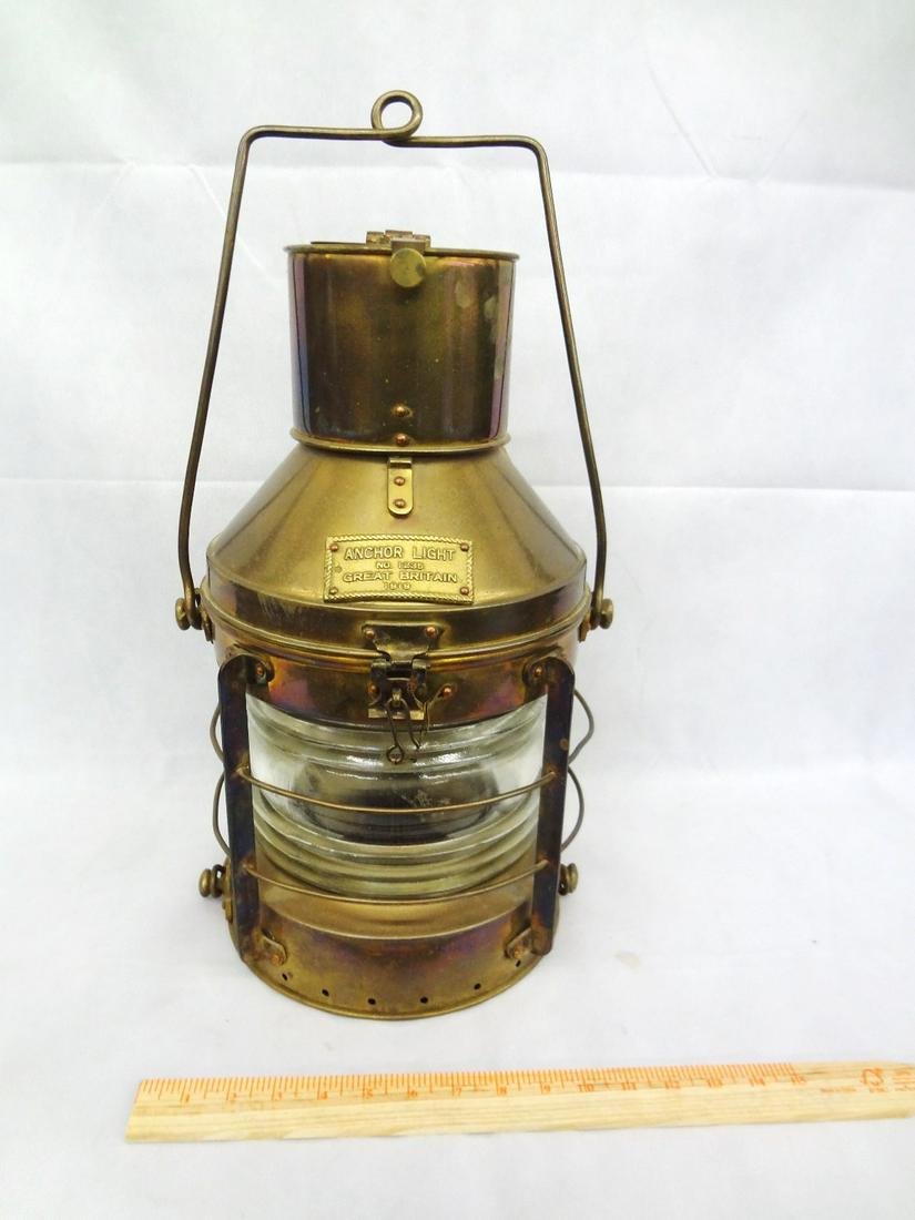 Nautical Lantern "Anchor Light No. 1235 Great Britain (1 of 5)