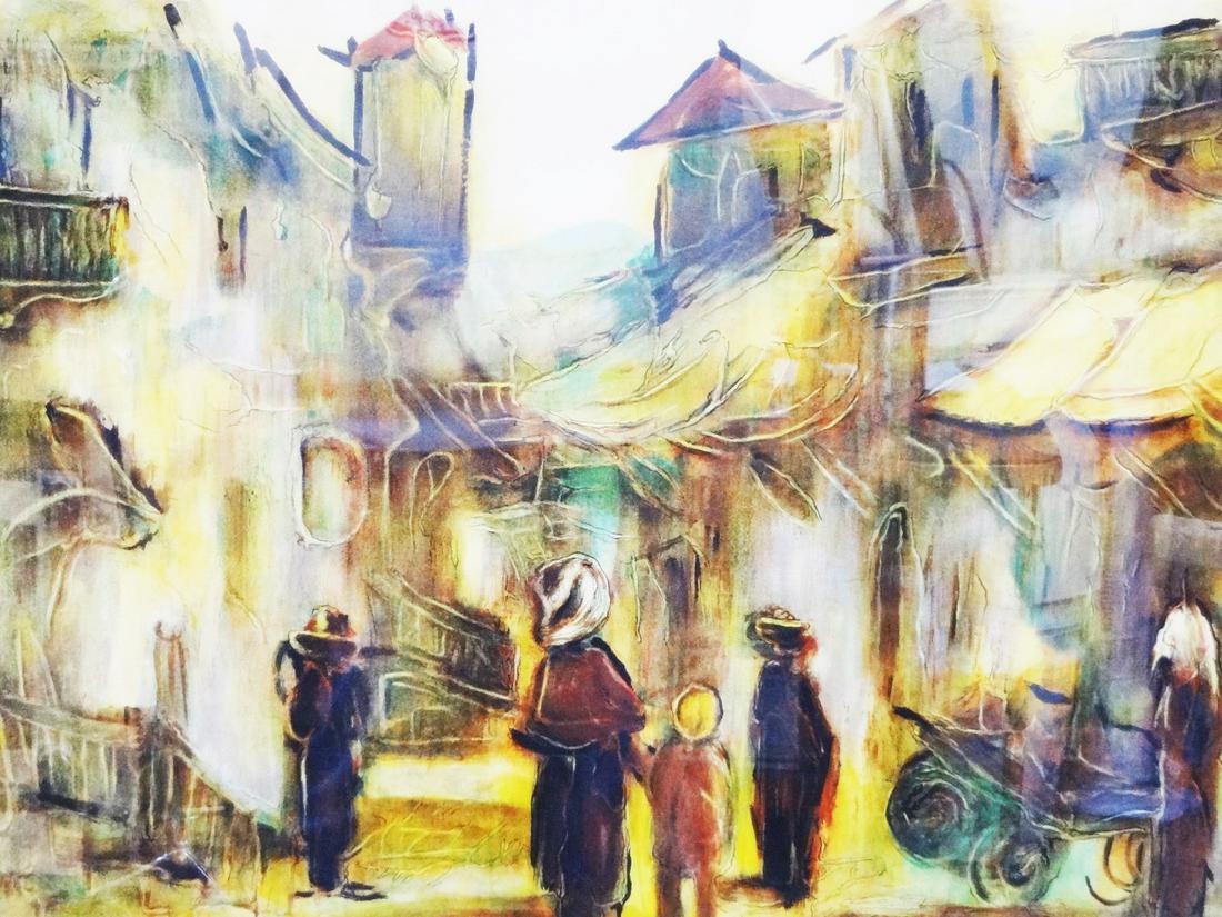 Hand Signed Lithograph Framed (1 of 3)