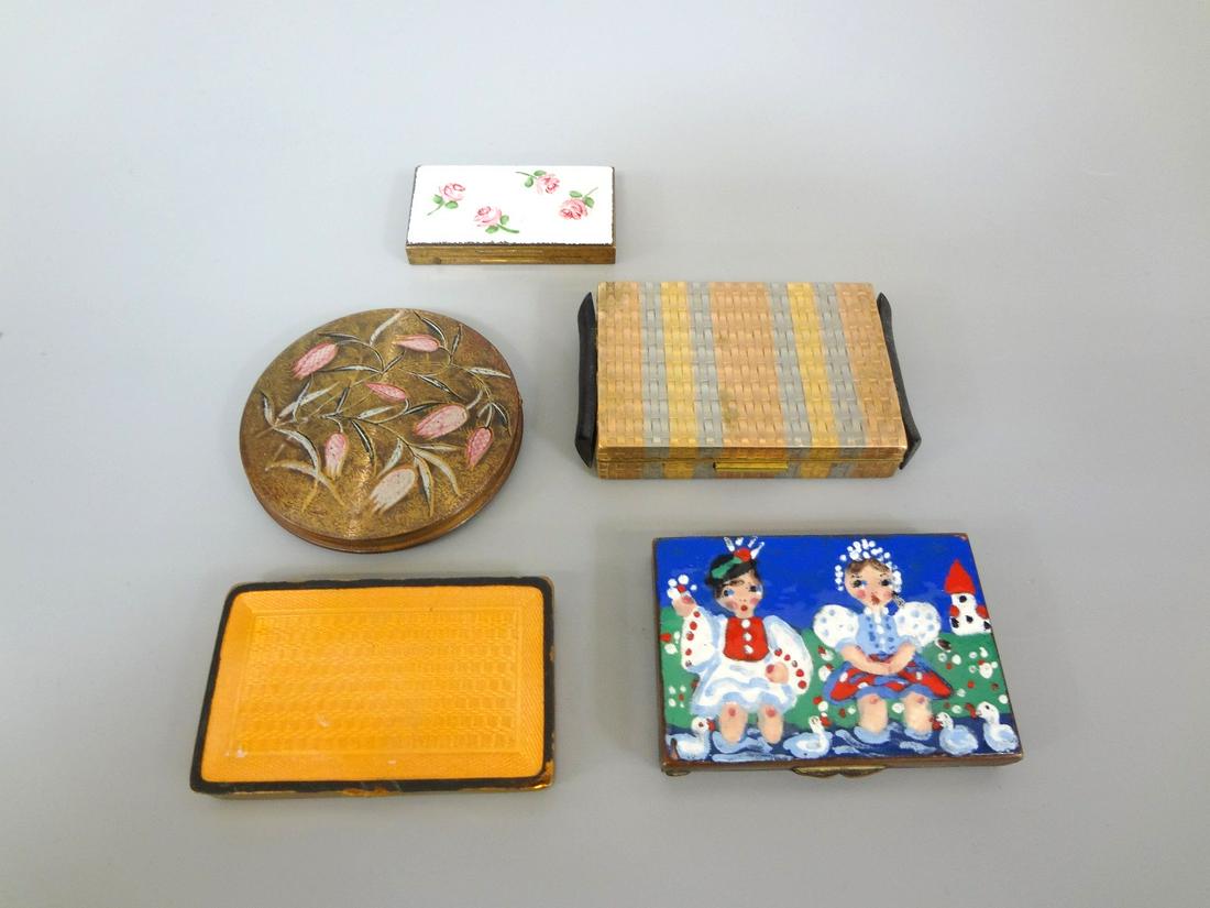 (5) Vintage Card Holders and Compacts (1 of 4)