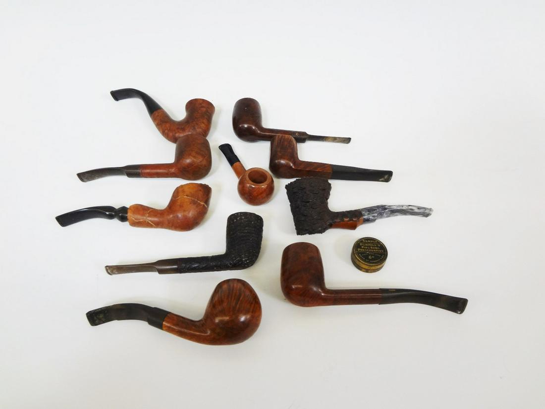 (10) Smoking Pipes: Peterson, Comoy's, Savinelli, (1 of 6)
