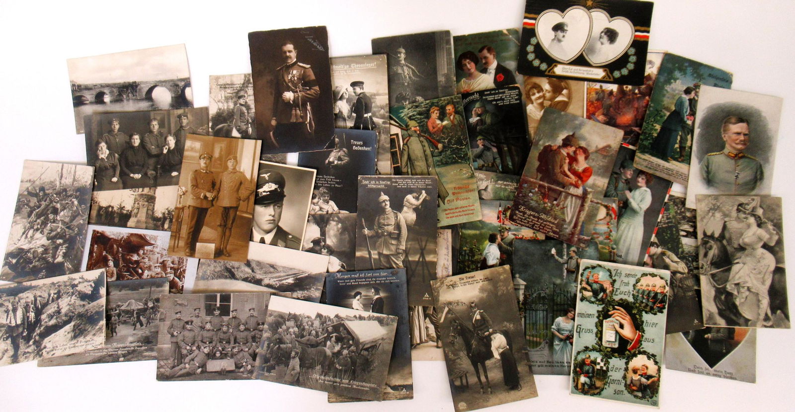 400-500 Mixed Postcard Group Military, Battle Scenes, (1 of 6)