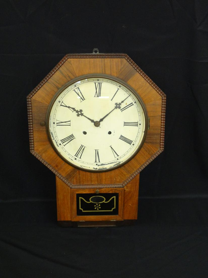 Pomeroy & Parker Bristol, CT. 8 Day, 30 Hour Wall Clock (1 of 6)