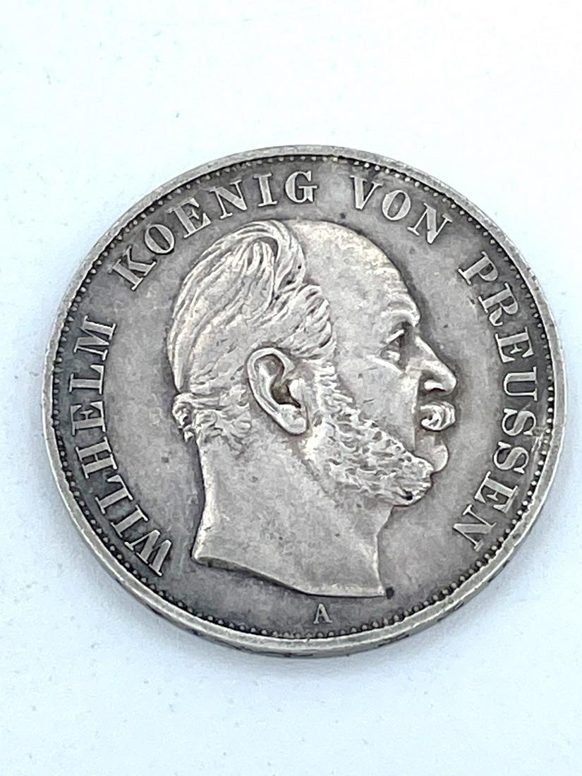 1871A German States Prussia Thaler KM#500 (1 of 2)