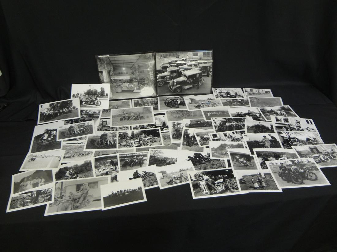 New Old Stock Motorcycle Photographs Printed From Old (1 of 16)