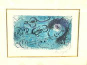 Marc Chagall (Russian/French 1887-1985) Lithograph "The