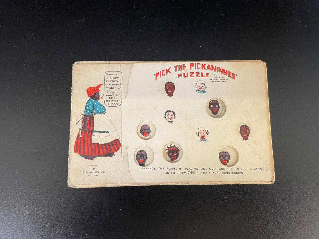 Black Americana Post Card Game Complete (1 of 4)