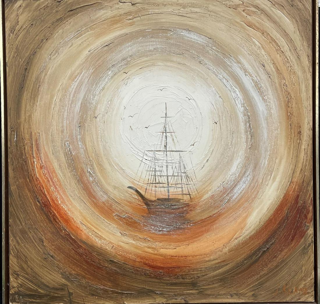 Theodore J. Keane (American 18801952) Oil Painting on (0326) on Oct