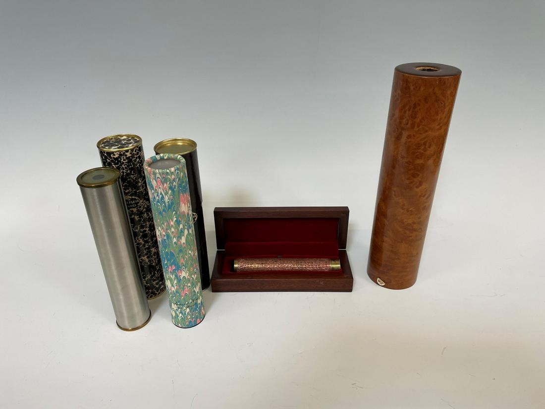 (4) Kaleidoscopes Copper, Wood (1 of 7)