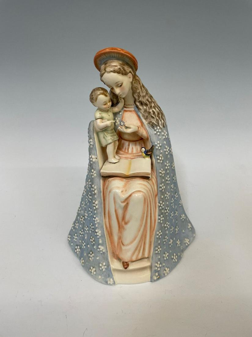 1950's Hummel "Flower Madonna" With Child Full Bee Mark (1 of 5)