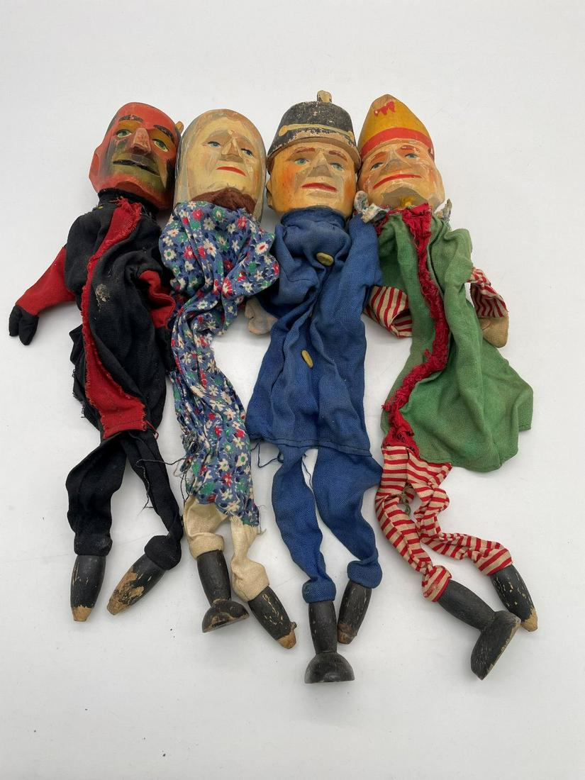 Punch and judy hand puppets sales