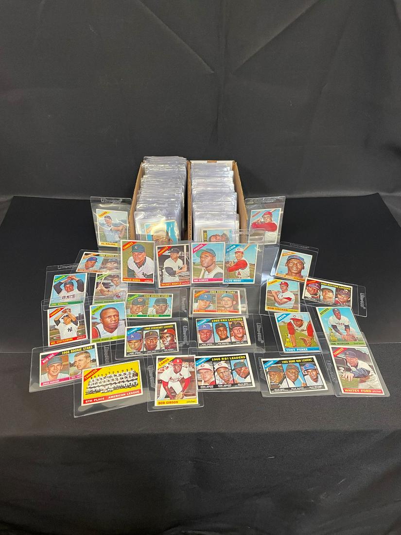 1966 Topps Baseball Cards Partial Set 491/613 (1 of 14)