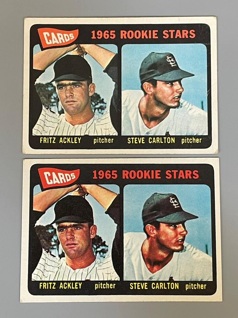 (2) 1965 Steve Carlton Rookie Cards #477 (1 of 5)
