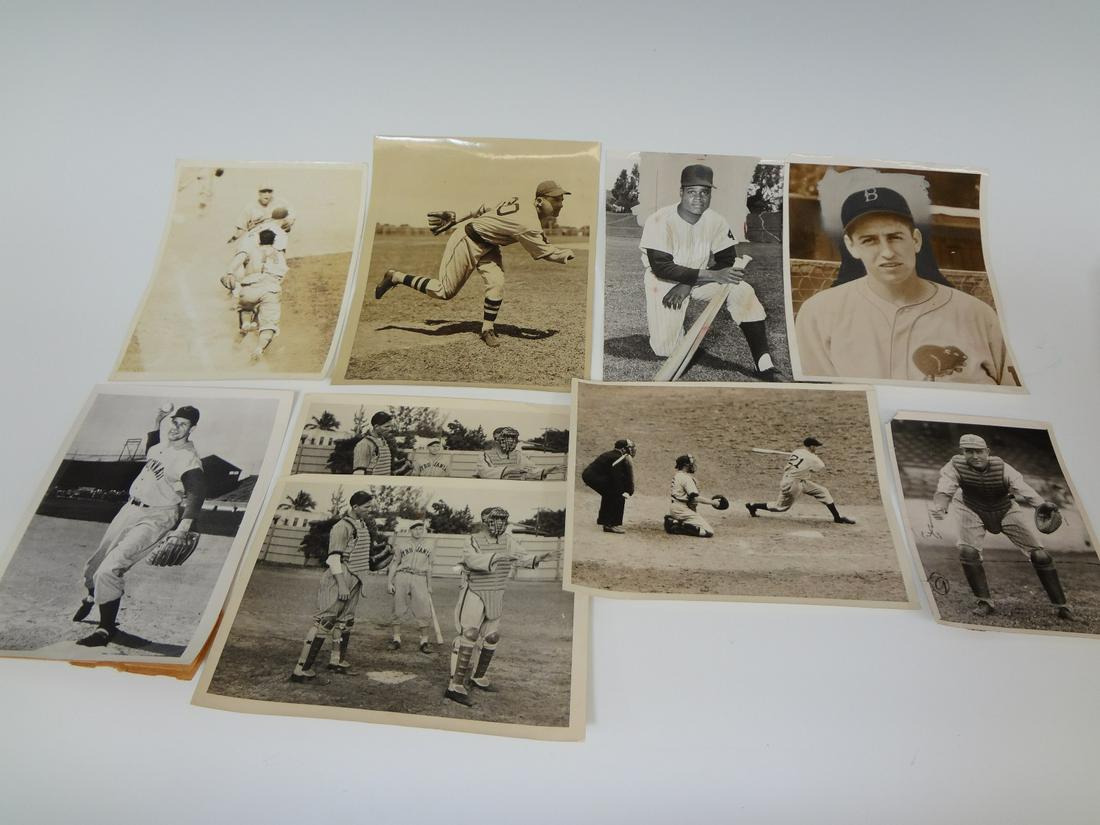 (8) Original Baseball Press Photos (1 of 8)