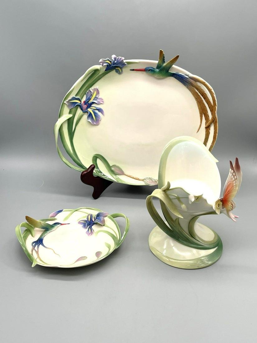 (3) Pieces of Franz Papillon Porcelain Butterfly (0012) on Jan 29, 2022 Dana J. Tharp