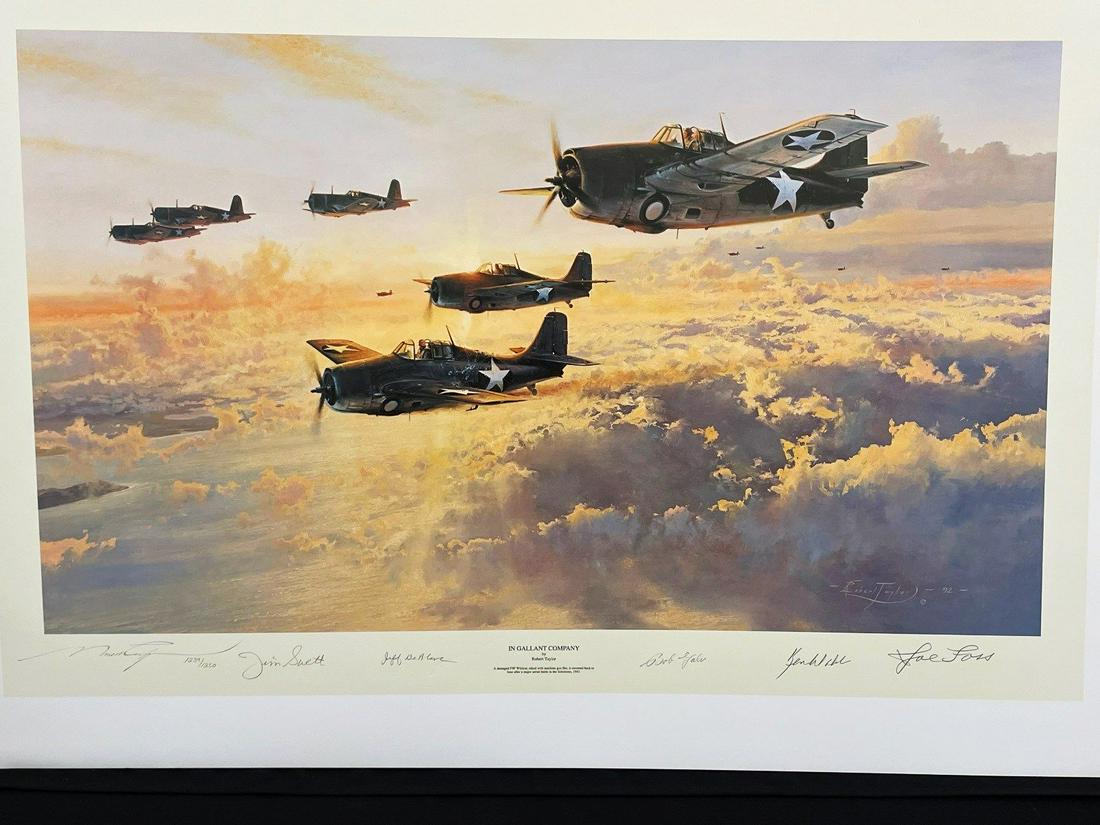 Robert Taylor "In Gallant Company" Signed Lithograph (1 of 7)