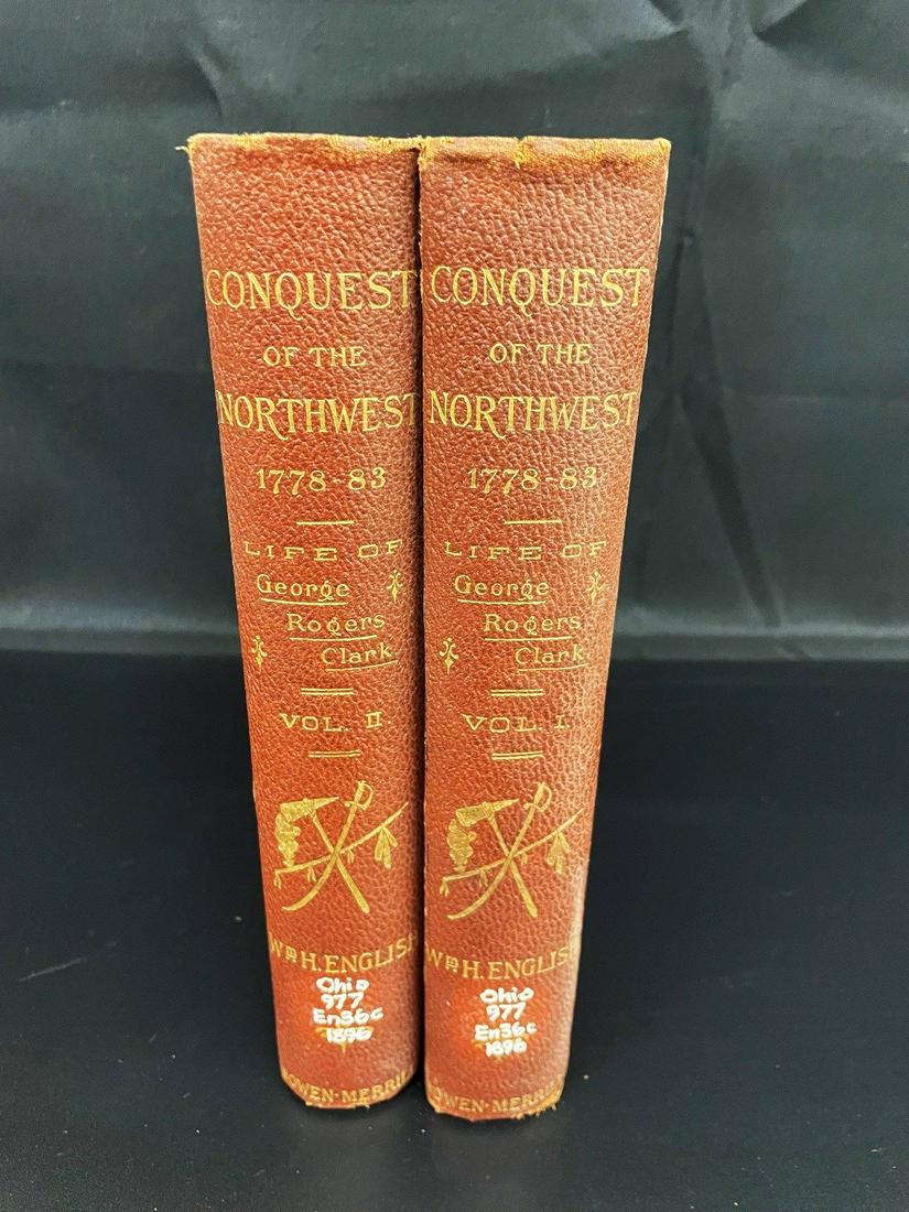2 Volume Set "Conquests of the Country Northwest of the (1 of 6)