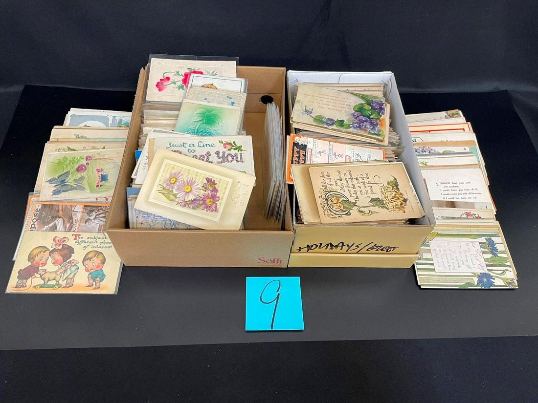 1000-1200 Holiday and Greetings Postcards (1 of 5)