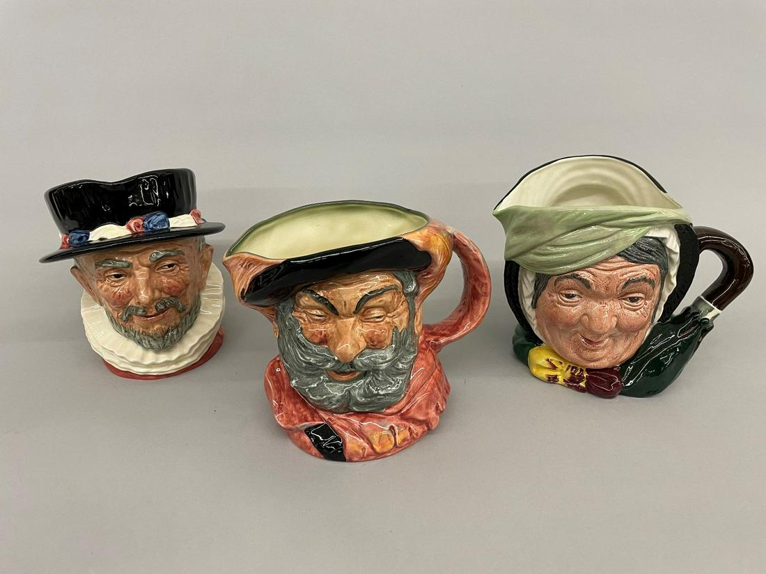 (3) Royal Doulton Large Character Mugs (1 of 4)
