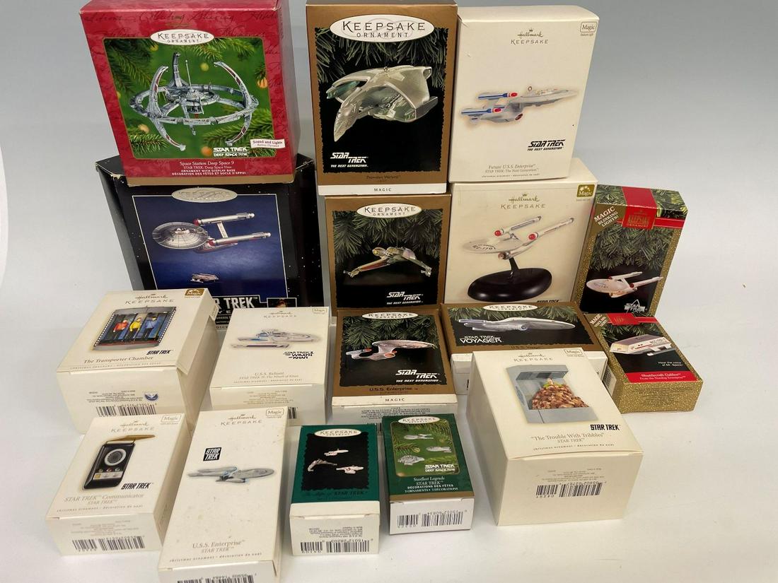 (17) Star Trek Hallmark Ornaments (1 of 7)