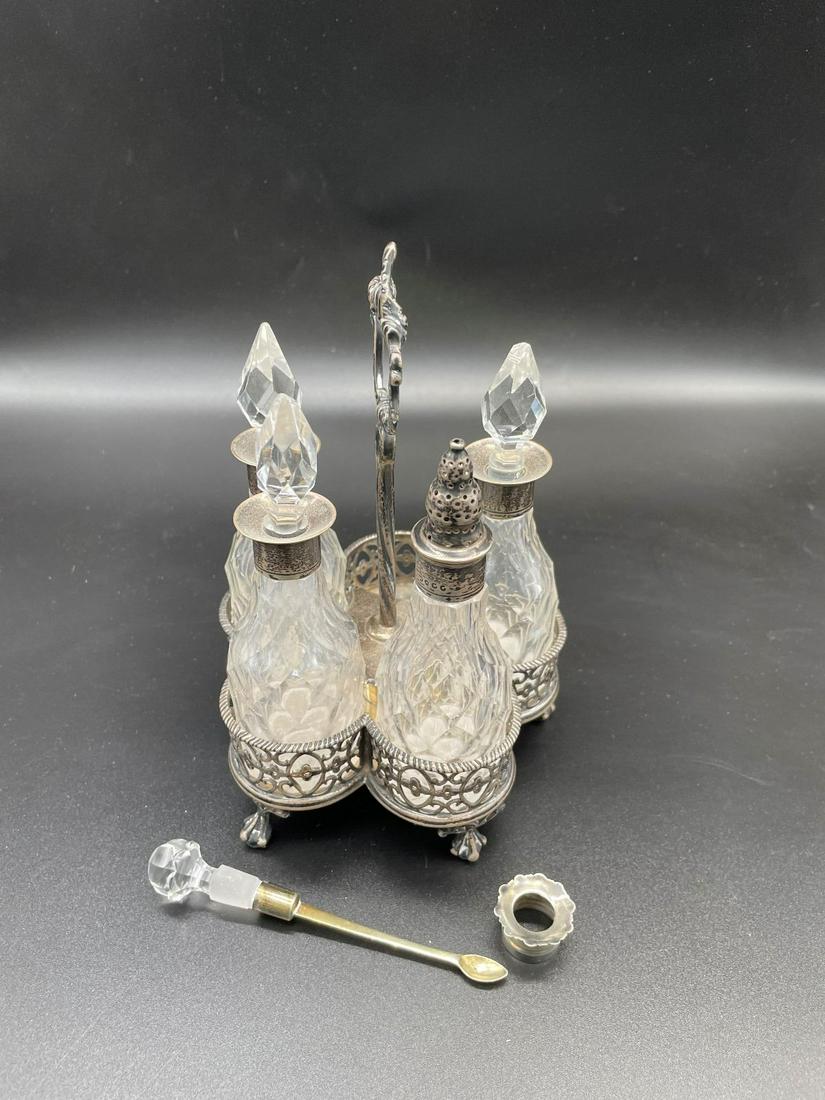 Samuel Whitford II Sterling Silver Condiment Set (1 of 4)
