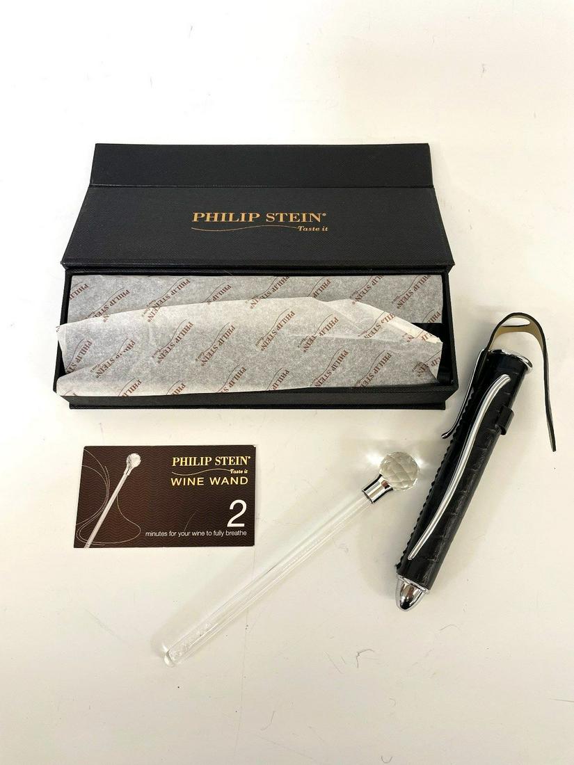 Philip Stein Wine Wand in Original Box New: Philip Stein Wine Wand in Original Box New: Very nice wine wand by Philip Stein in original box.