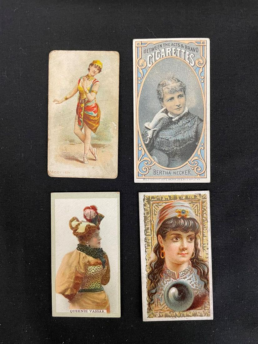 (4) Cigarette Trade Cards (1 of 6)