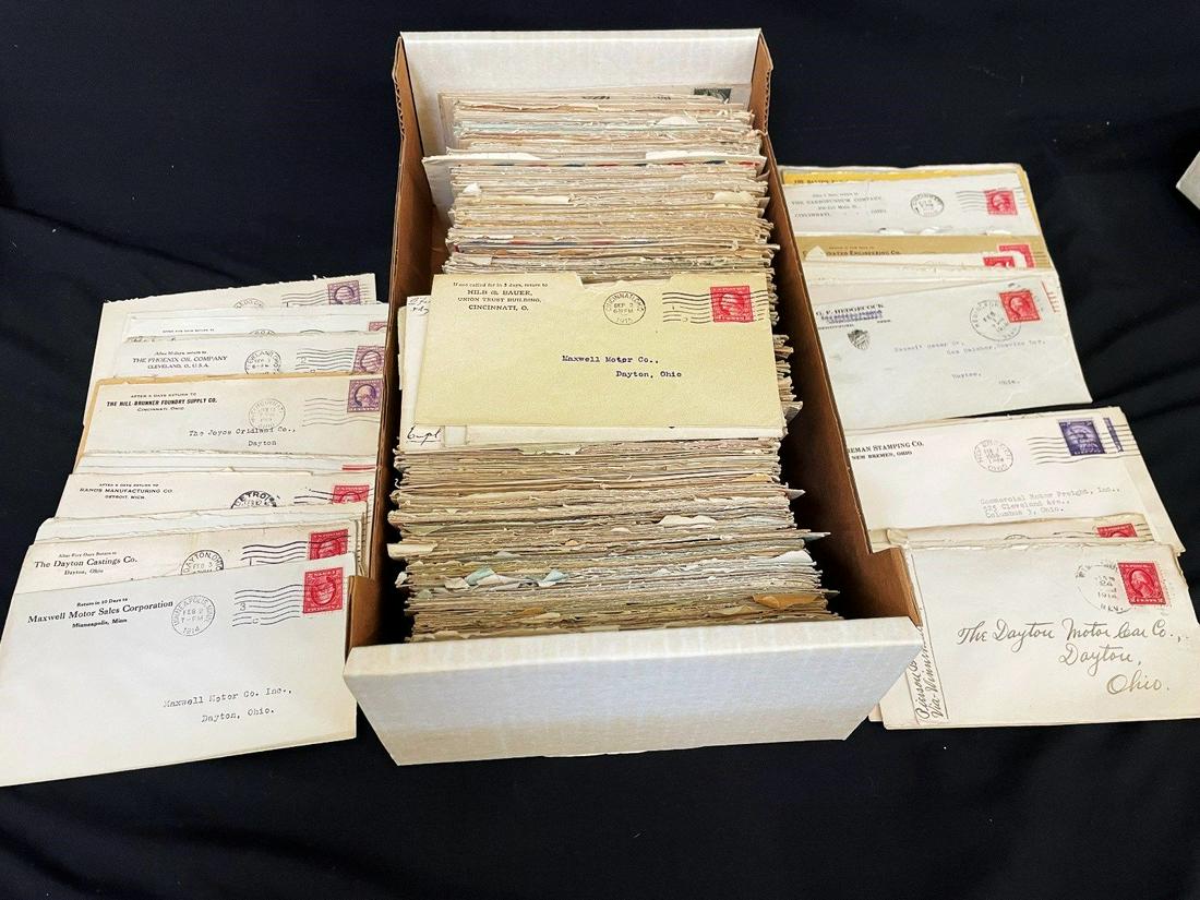 (800) FDC Envelopes and Post Cards Advertising (1 of 4)