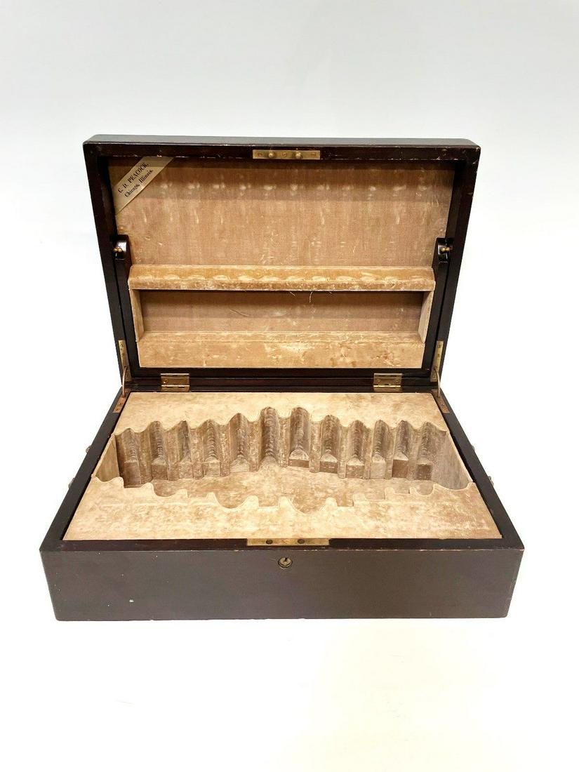 Form Fitted Flatware Case For C.D. Peacock Chicago. (1 of 4)