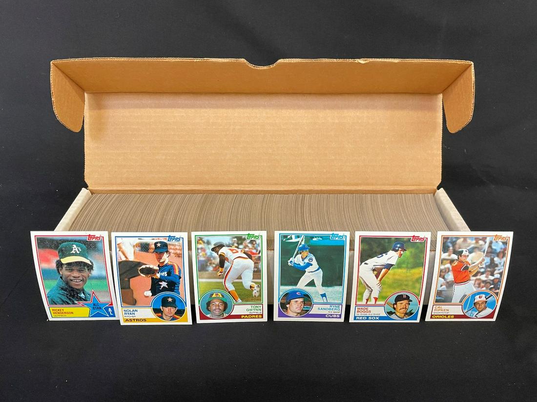 1983 Topps Baseball Card Complete Set NM-M Condition (1 of 4)