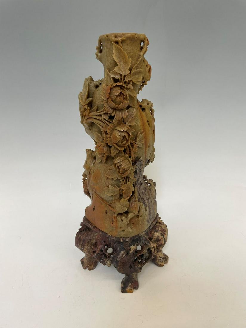 Large Soapstone Carving On Stand (1 of 3)