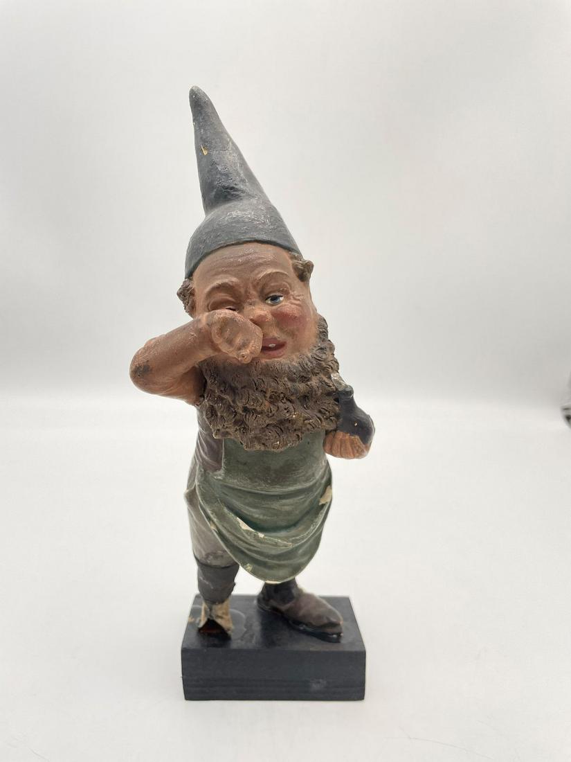 Bernhard Block Polychrome Terracotta Gnome (1 of 5)