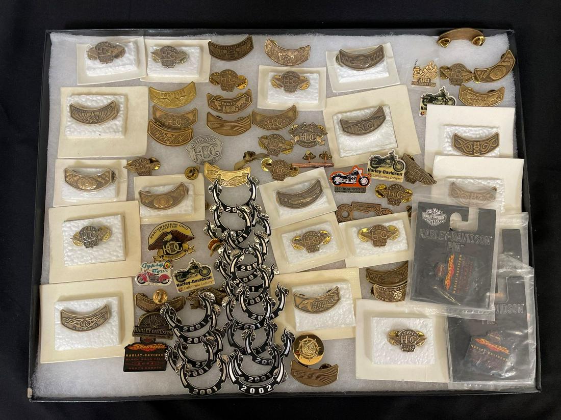(75) Harley Davidson and Sturgis Hog Pins (1 of 7)