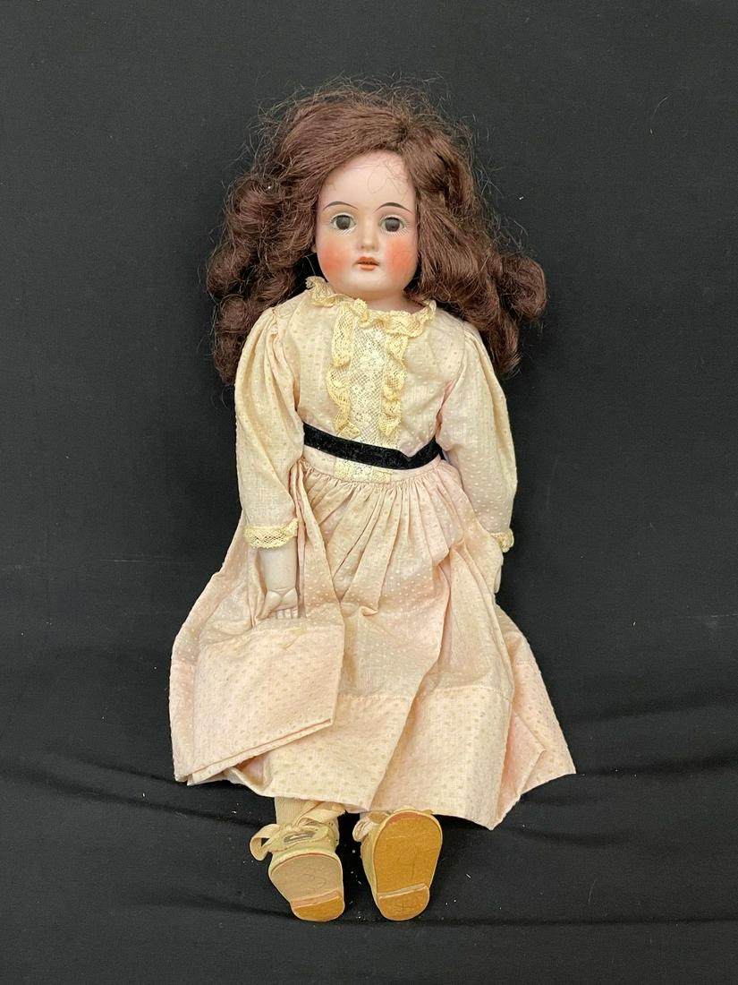 German Porcelain Head Doll (1 of 4)