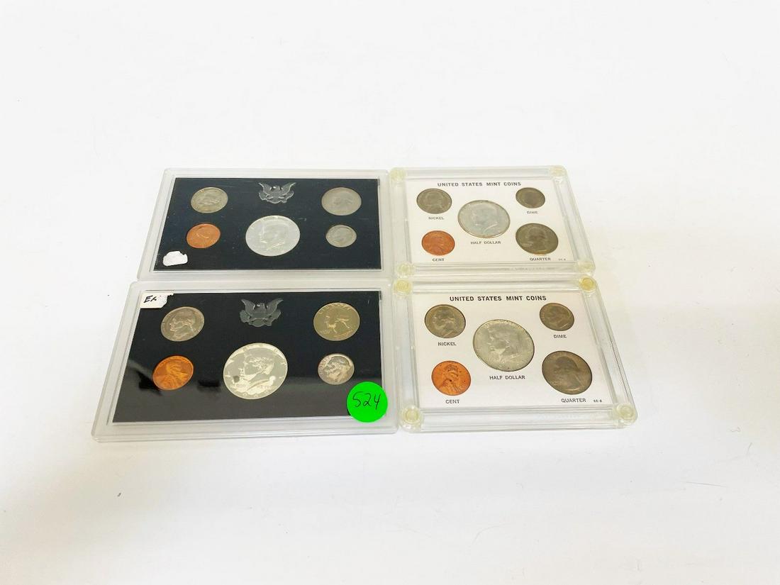 United States 40% Silver Lucite Displays Proof Sets (#524) (1 of 5)