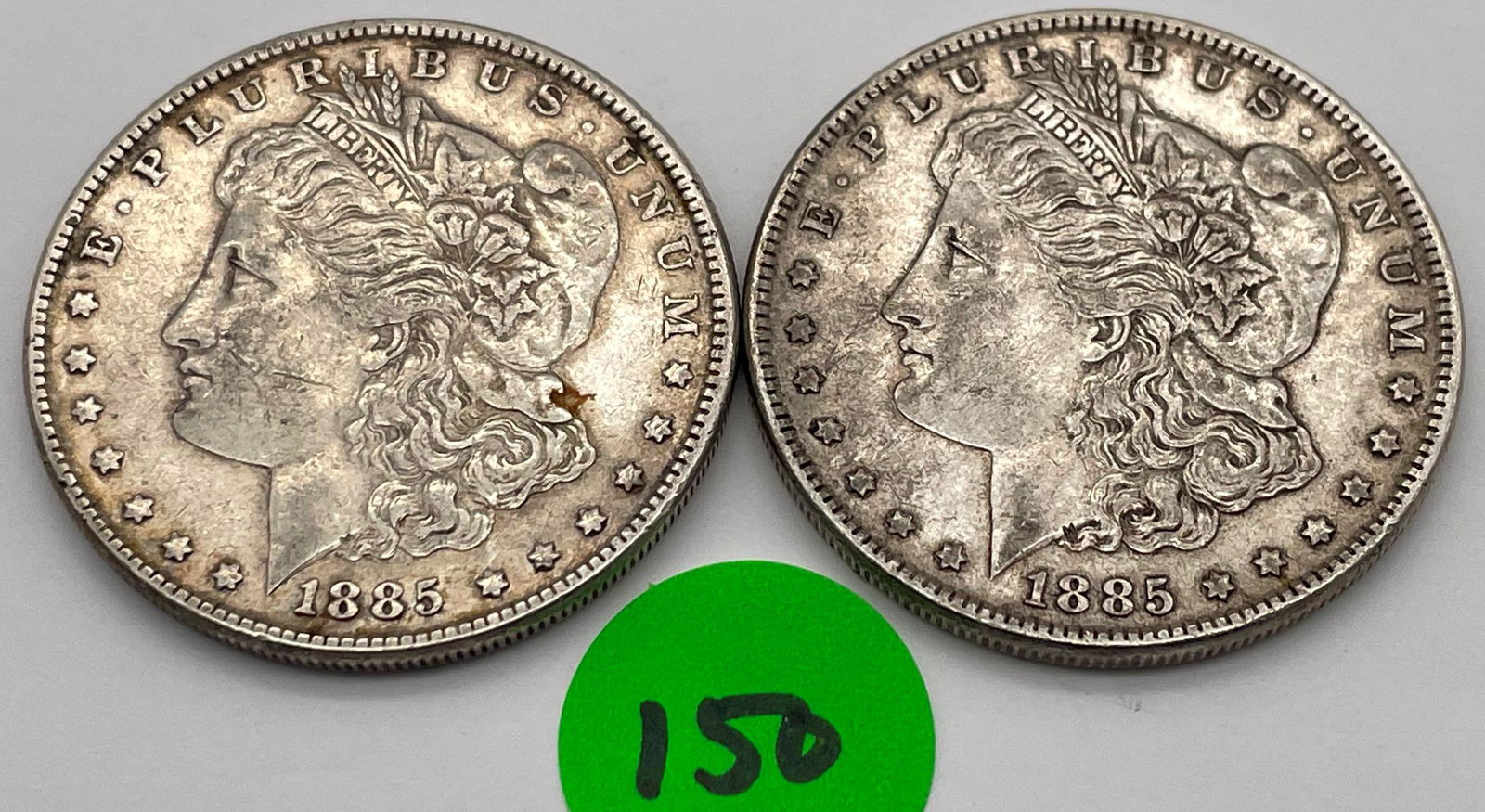 1885-P Morgan Silver Dollar Lot (150) (1 of 6)