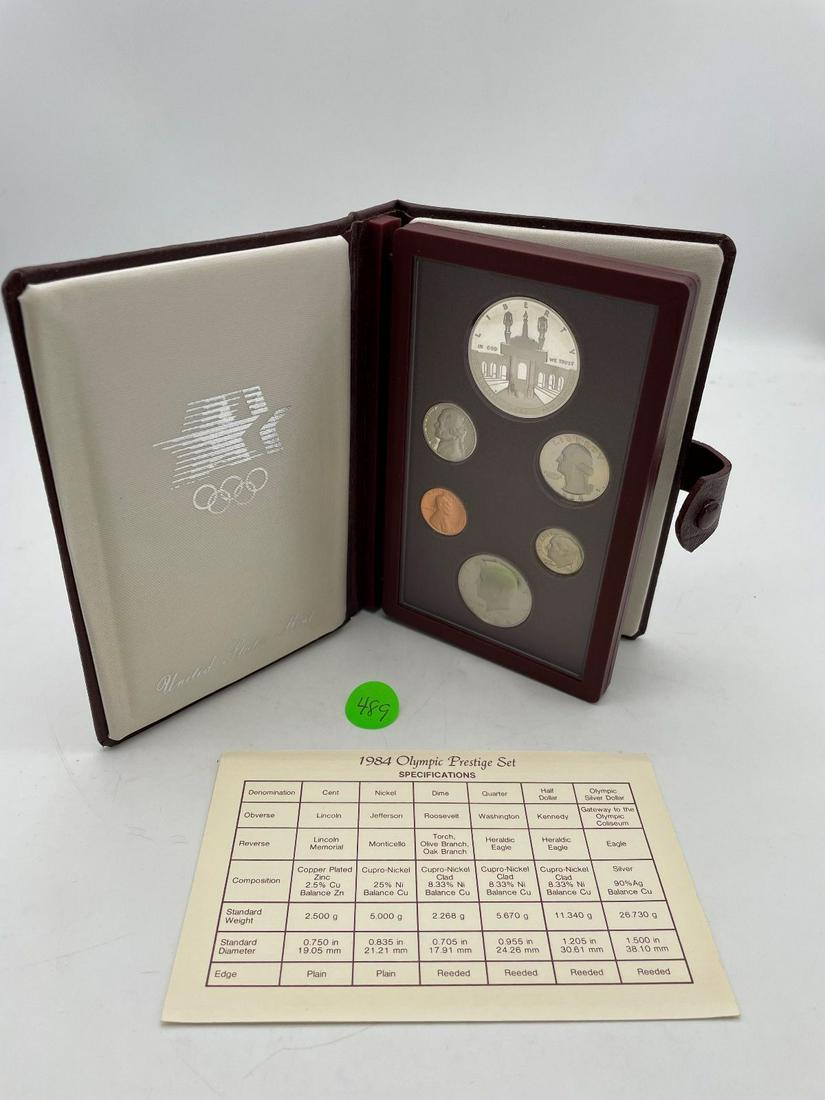 1984 U.S. Mint Prestige Olympic Set (#489) (1 of 4)