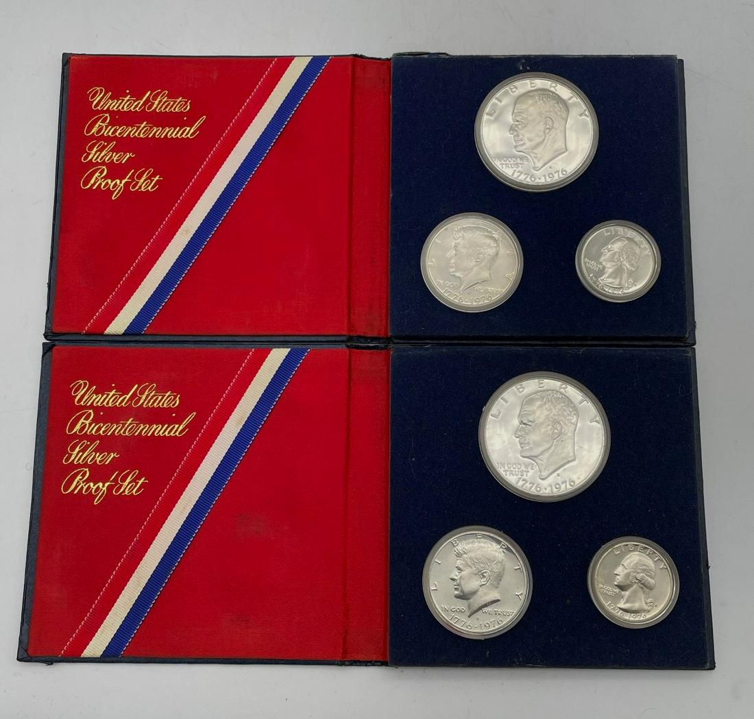 United States Bicentennial Silver Proof Set Lot (134) (1 of 3)