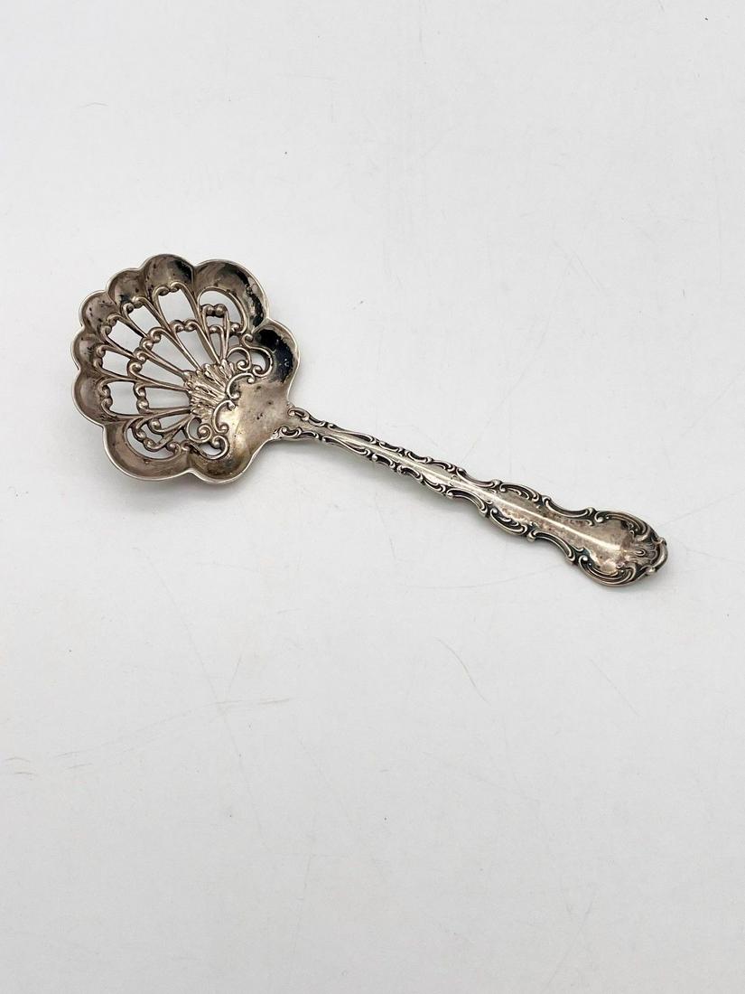 Sterling Silver "Strasbourg" Strainer Spoon (1 of 4)