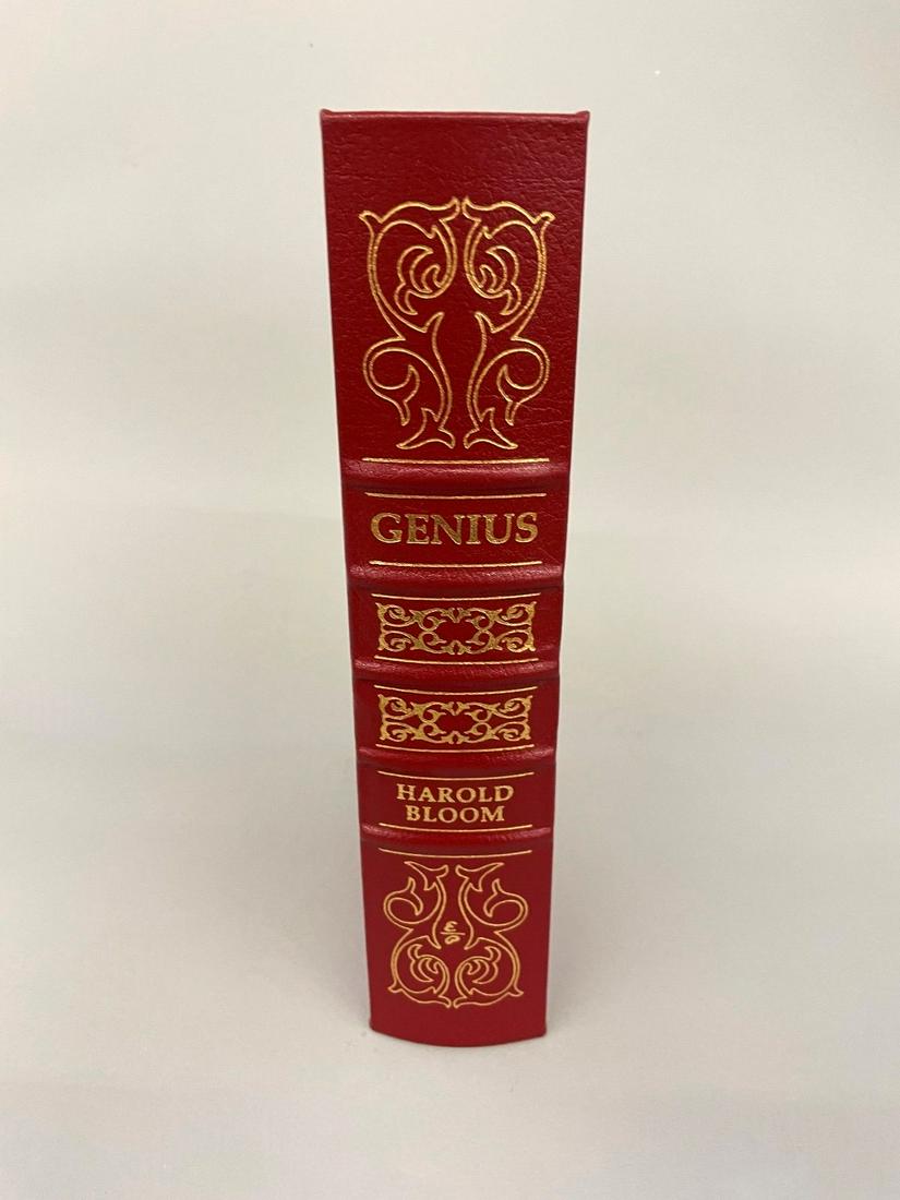 2002 Harold Bloom "Genius" Easton Press (1 of 3)