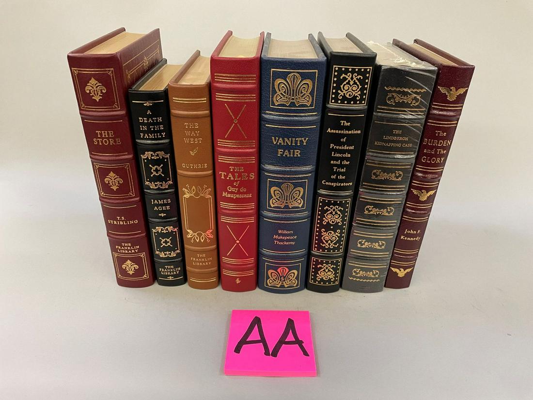 (8) Easton Press, Franklin Library Books (1 of 6)