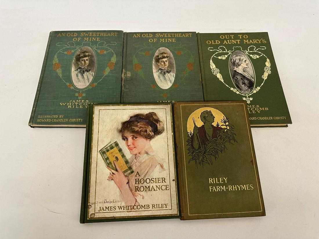 (5) James Whitcomb Riley Books (1 of 5)