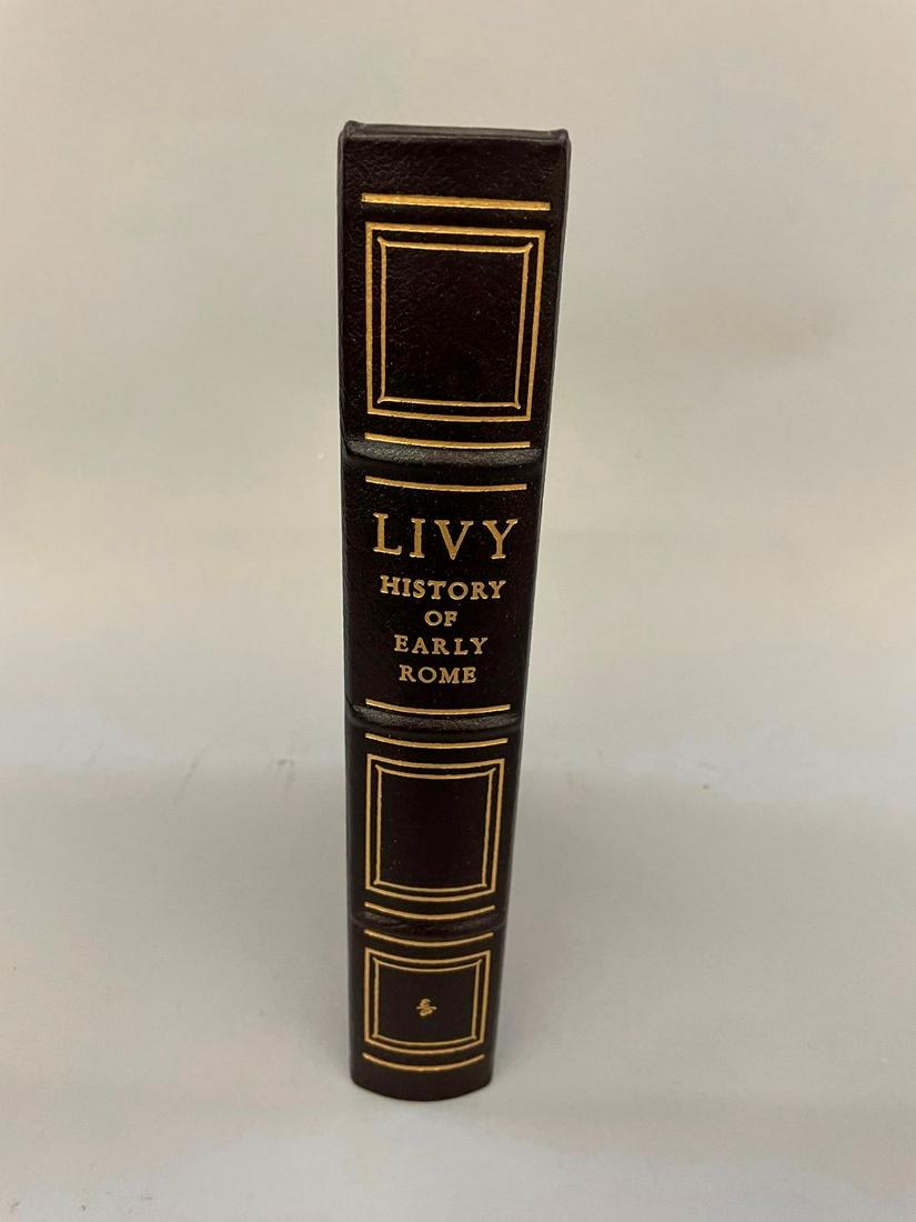 1978 Aubrey de Selincourt "Livy The History of Early Rome" Easton Press: 1978 Aubrey de Selincourt "Livy The History of Early Rome" Easton Press: Embossed on title page